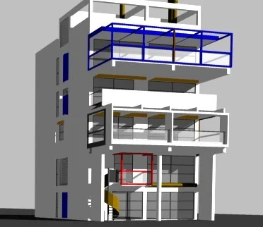 Four - storey apartment building in Vrilissia