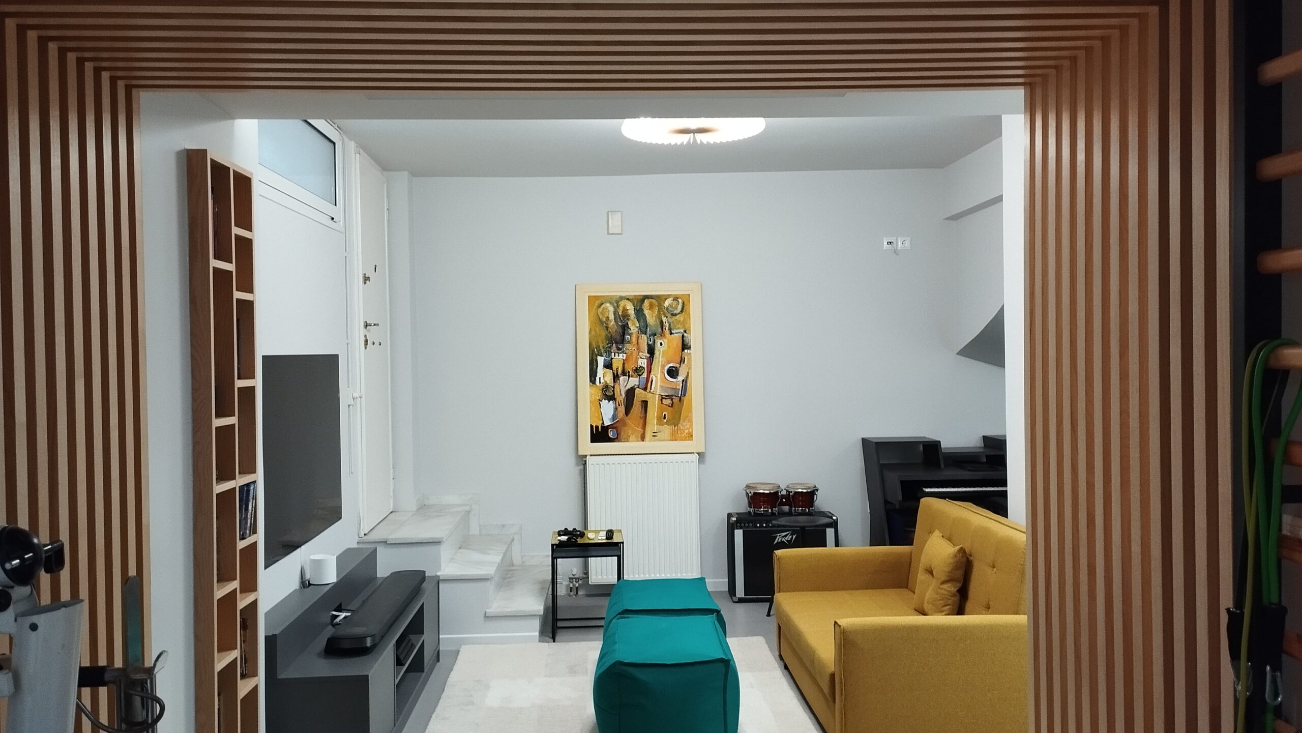 Interior design -Gym-living room